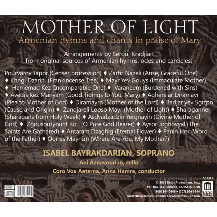 Mother of Light - Armenian hymns and chants in praise of Mary - slide-1