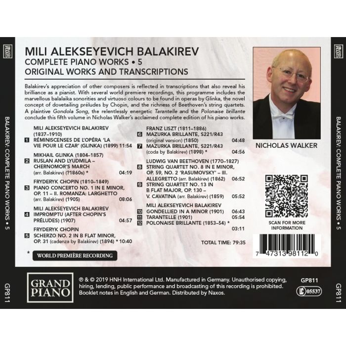 Balakirev: Complete Piano Works Vol. 5 - slide-1