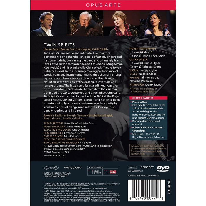 Schumann: Twin Spirits - Portraying the Love of Robert & Clara - slide-1