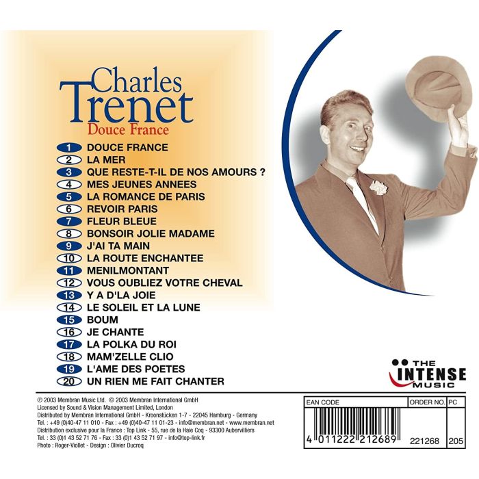 Charles Trenet ‎– Douce France - slide-1