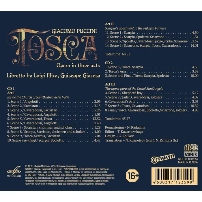 Puccini: Tosca - slide-1