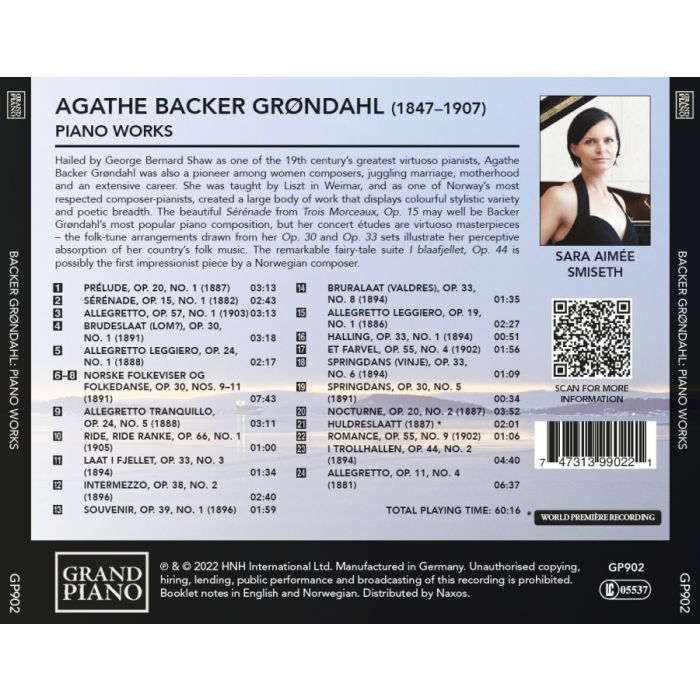 Backer-Grøndahl: Piano Works - slide-1