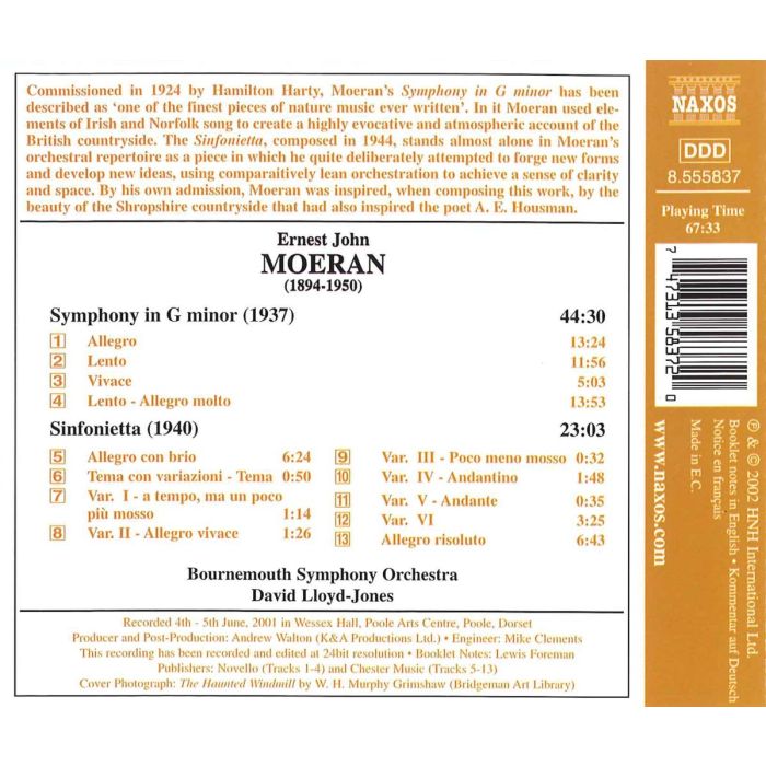 MOREAN: Symphony in G Minor - slide-1