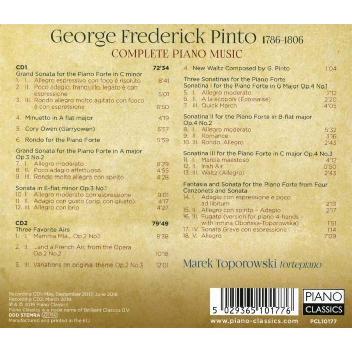 Pinto: Complete Piano Music - slide-1