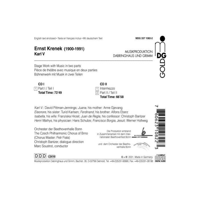 Krenek: Karl V - slide-1