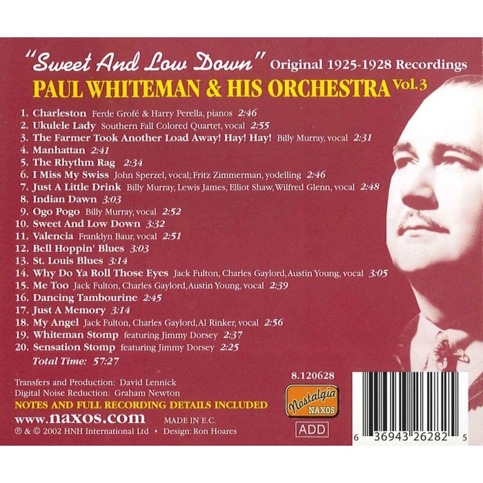 WHITEMAN Paul: Sweet and Low Down - slide-1