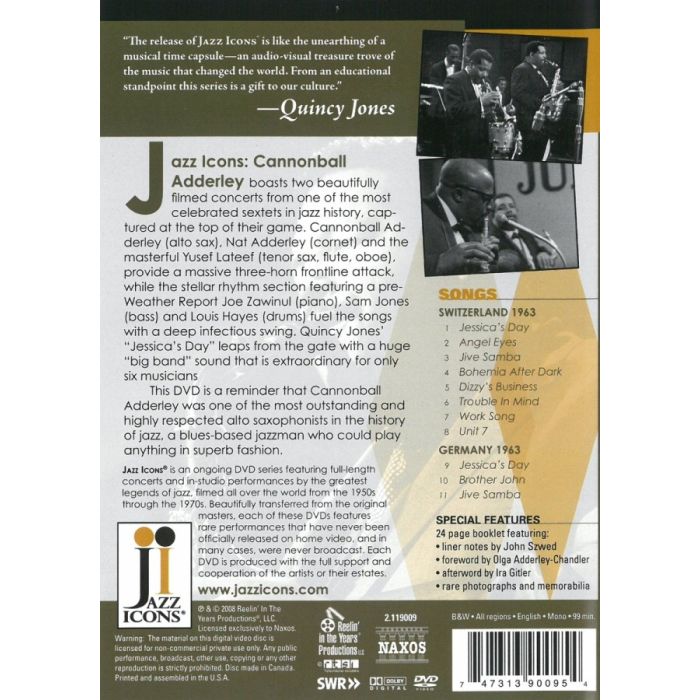Cannonball Adderley: Live in \'63 - slide-1