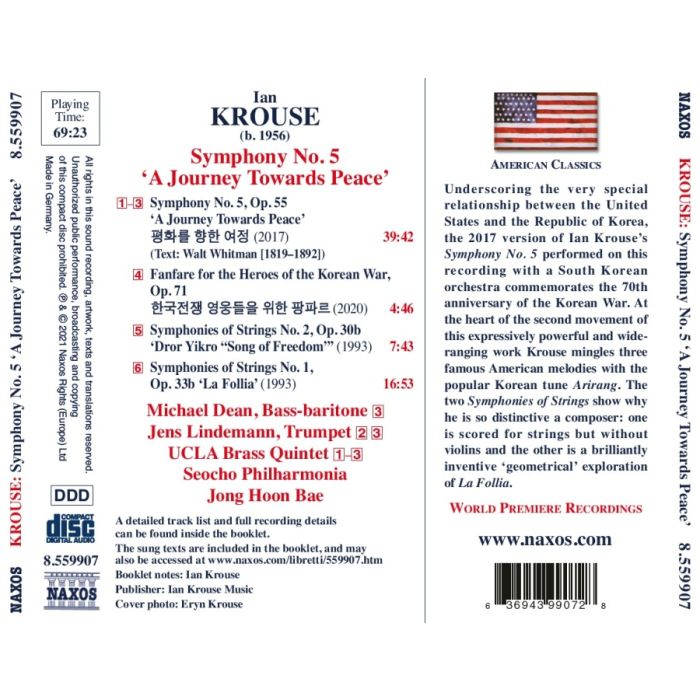 Krouse: Symphony No. 5 ‘A Journey Towards Peace’ - slide-1