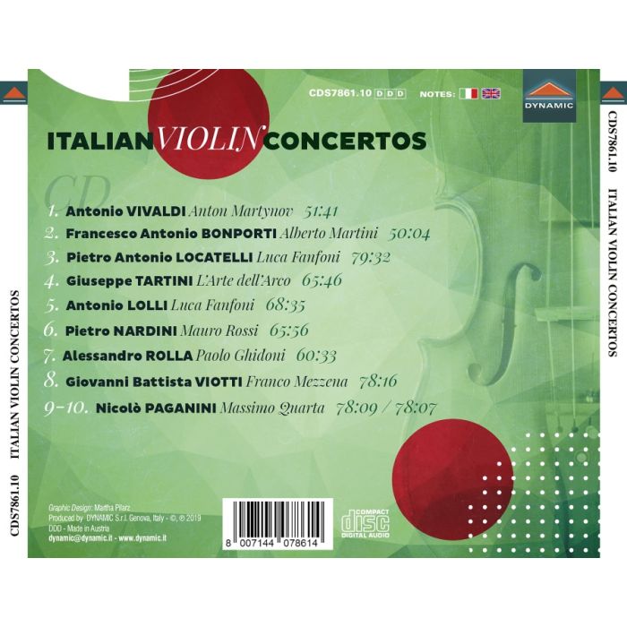 Italian Violin Concertos - slide-1