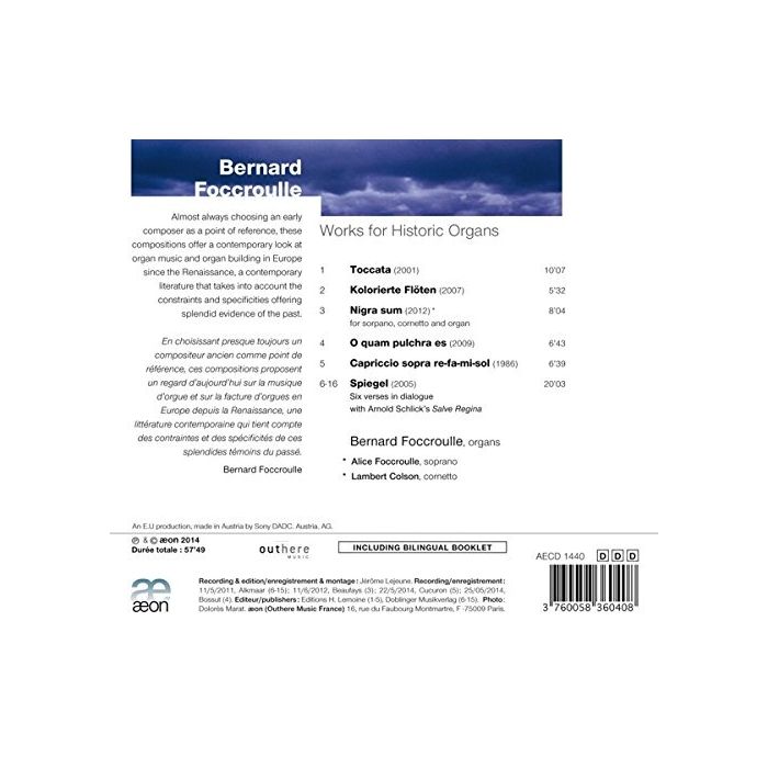 Foccroulle, Bernard: Works for Organ - slide-1