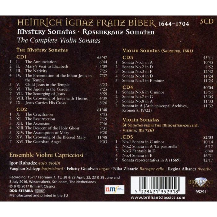 Biber: Mystery Sonatas (Sonaty Różańcowe) - slide-1