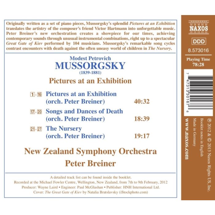 Mussorgsky: Pictures at an Exhibition, Songs & Dances of Death - slide-1