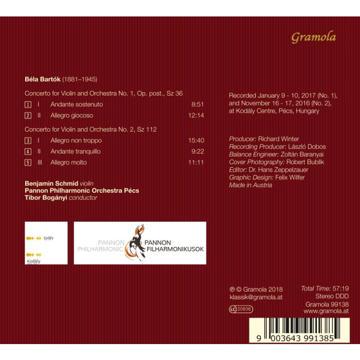 Bartok: Violin Concertos - slide-1