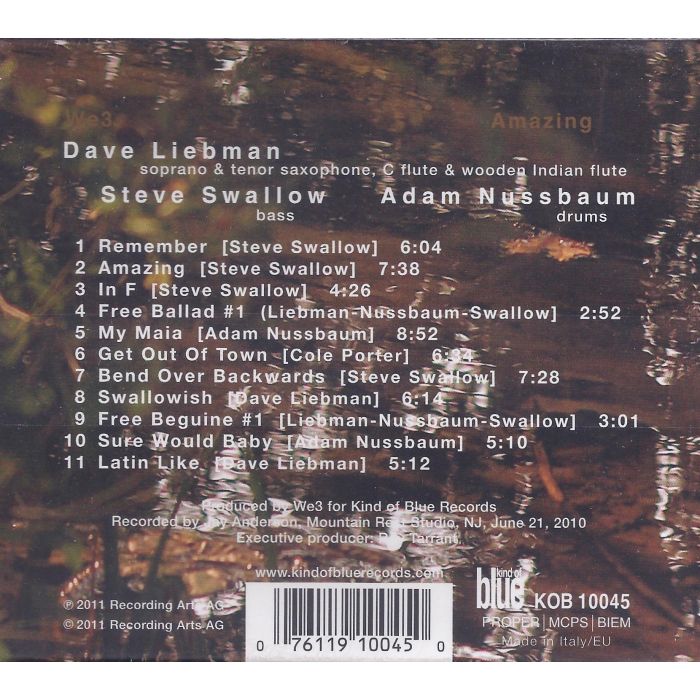 Liebman / Nussbaum / Swallow: Amazing - slide-1