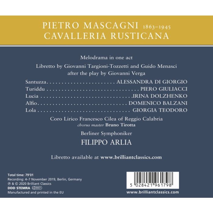 Mascagni: Cavalleria Rusticana - slide-1