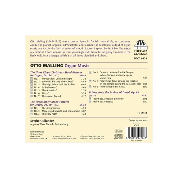 Malling: Organ Music - slide-1