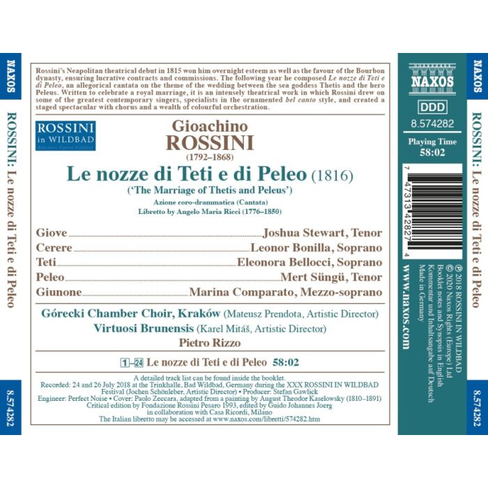 Rossini: Le nozze di Teti e di Peleo - slide-1