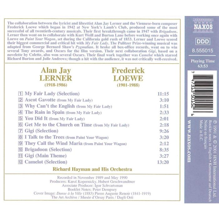 LERNER / LOEWE: Orchestral Selections - slide-1