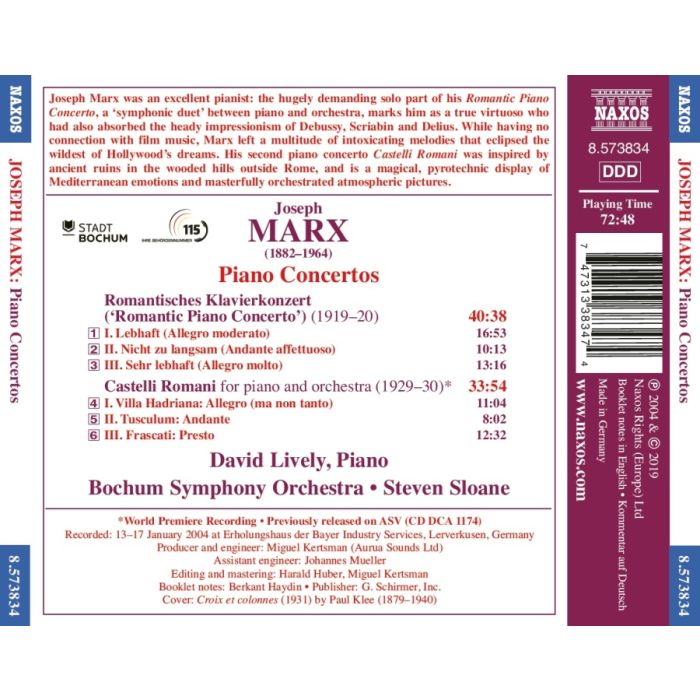 Marx: Romantic Piano Concerto - slide-1