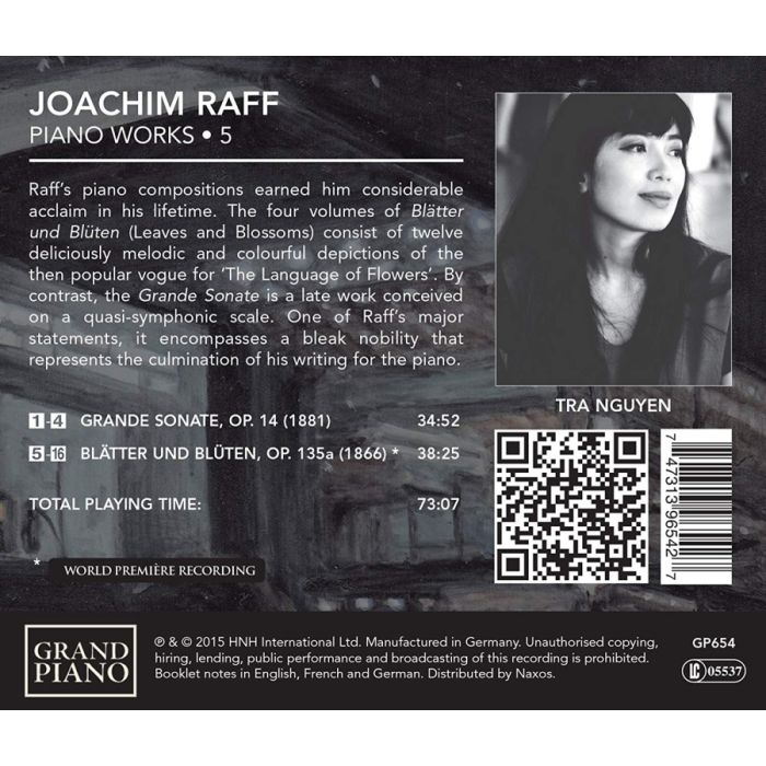 Raff: Piano Works Vol. 5 -  Grande Sonate,  Blätter und Blüten - slide-1