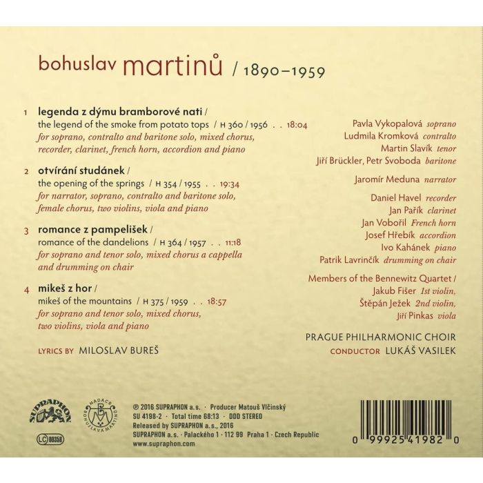 Martinu: Cantatas - slide-1