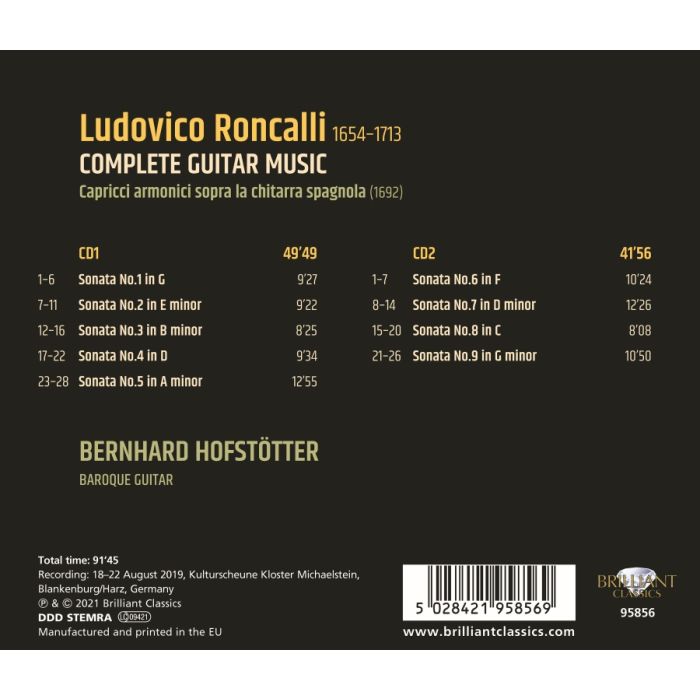 Roncalli: Complete Guitar Music - slide-1