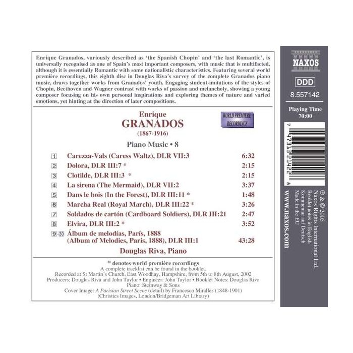 GRANADOS: Album of Melodies - slide-1