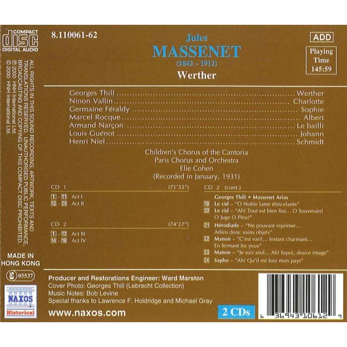 Massenet: Werther - slide-1