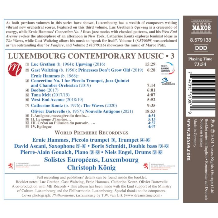 Luxembourg Contemporary Music Vol. 3 - slide-1