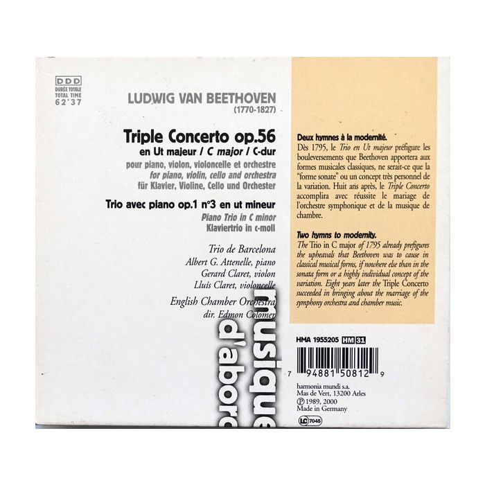 Beethoven: Triple Concerto op. 56  - slide-1