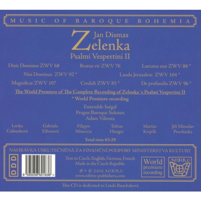 Zelenka: Psalmi Vespertini II - slide-1