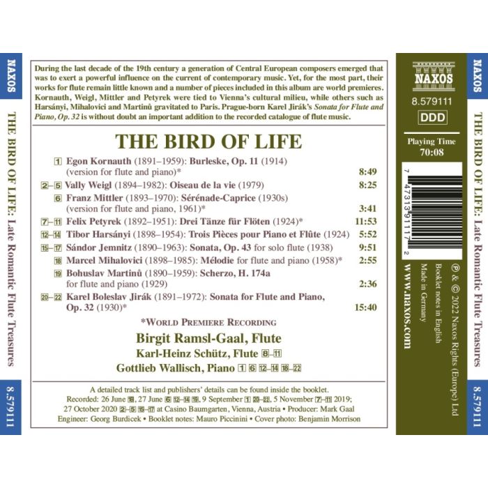 The Bird of Life - Late Romantic Flute Treasures - slide-1