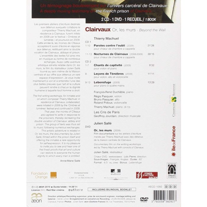 Machuel, Sallé: Clairvaux, Beyond the Wall - slide-1