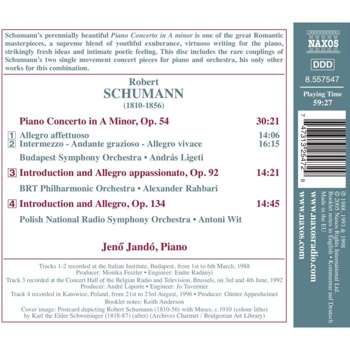SCHUMANN: Piano Concerto - slide-1