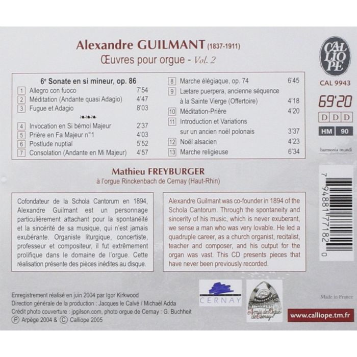 Guilmant: Oeuvres pour orgue vol. 2 - slide-1