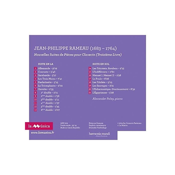 Rameau: Suites, Livre III - slide-1