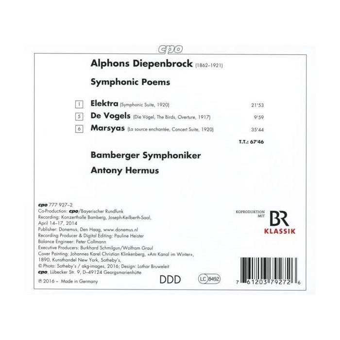 Diepenbrock: Symphonic Poems - slide-1