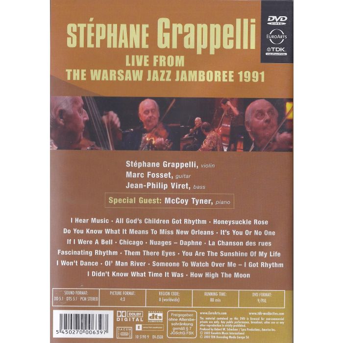 WARSAW JAZZ JAMBORE - S. GRAPPELLI - slide-1