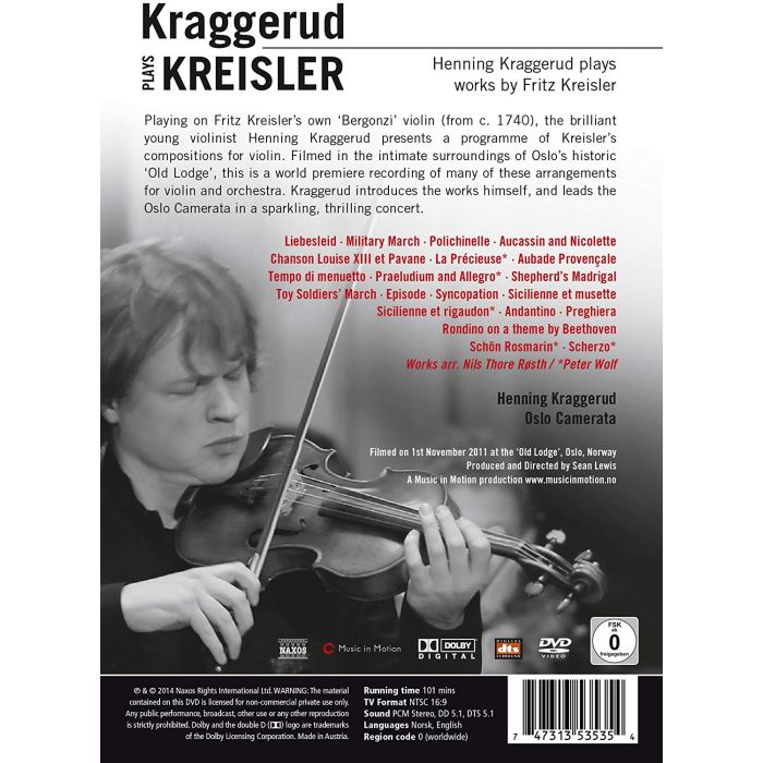 Kraggerud Plays Kreisler - slide-1