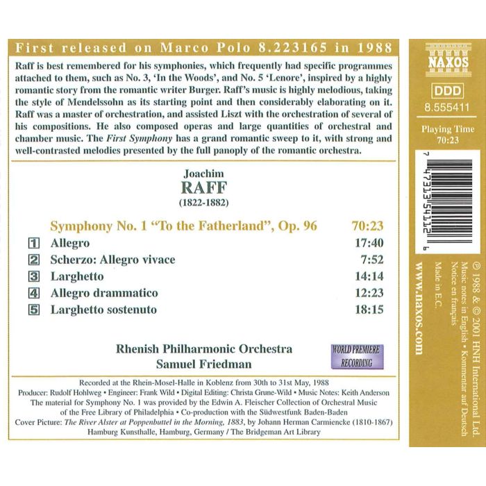 RAFF: Symphony no. 1 - slide-1