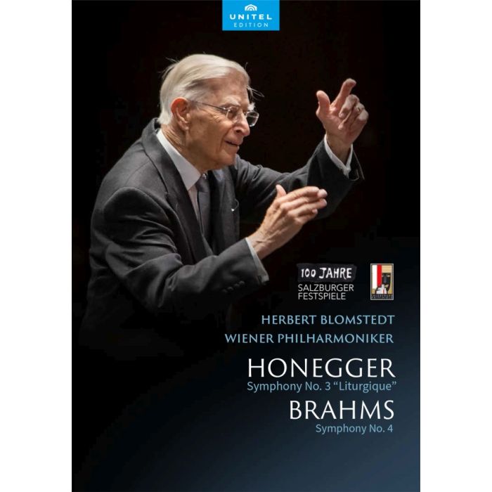 Honegger: Symphony No. 3; Brahms: Symphony No. 4