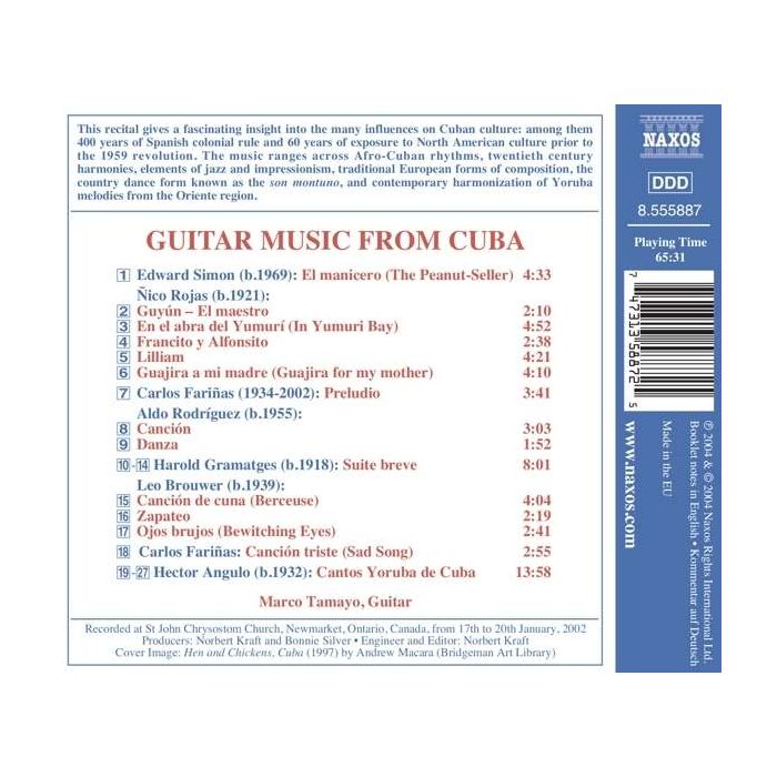 GUITAR MUSIC FROM CUBA - slide-1