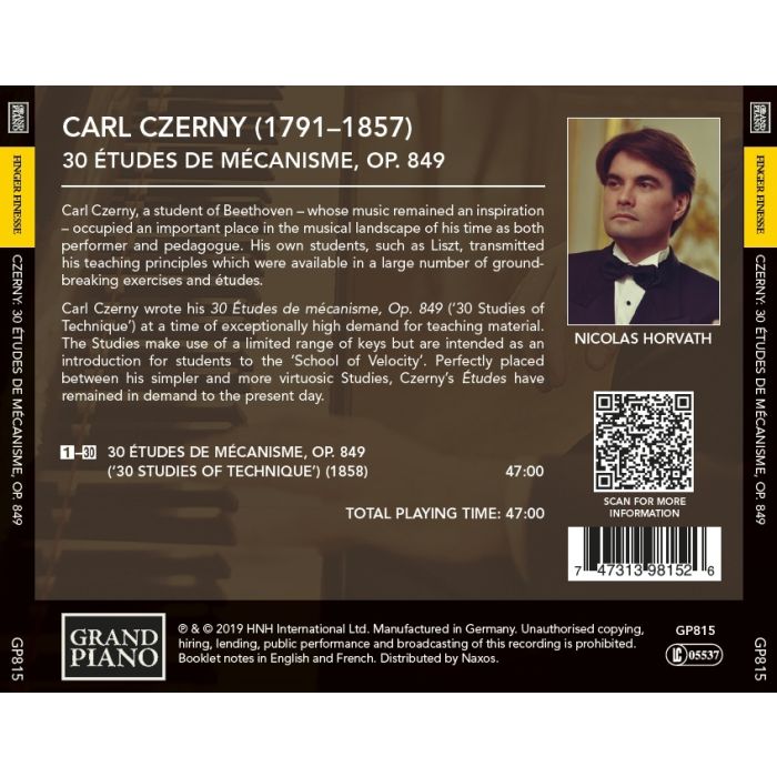 Czerny: 30 Études de mécanisme - slide-1