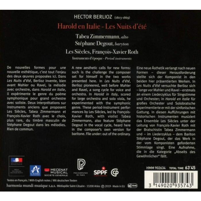 Berlioz: Harold en Italie; Nuits d’été - slide-1