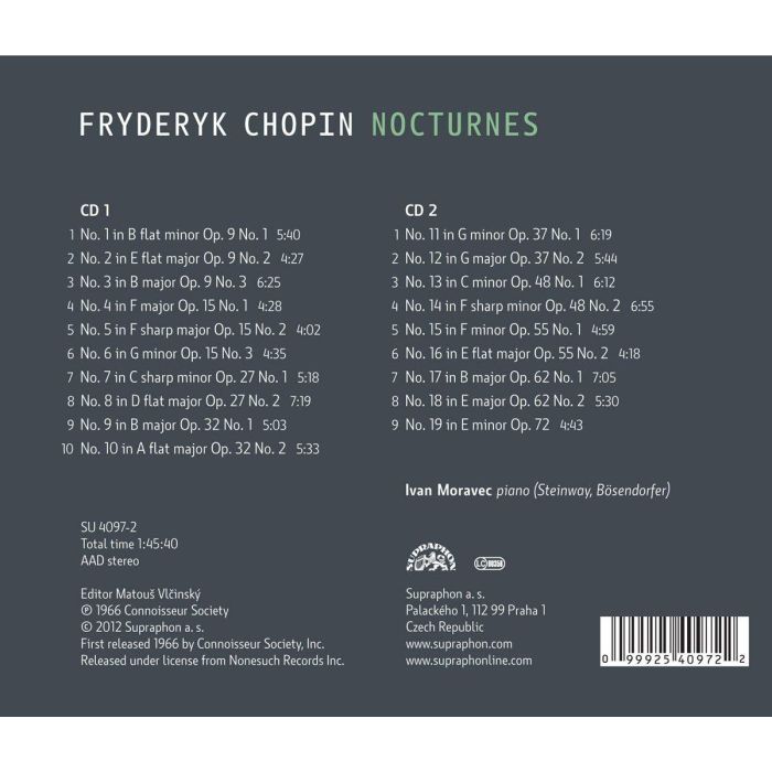 Chopin: Nocturnes Opp. 9, 15, 27, 32, 37, 48, 55, 62 and 72 - slide-1