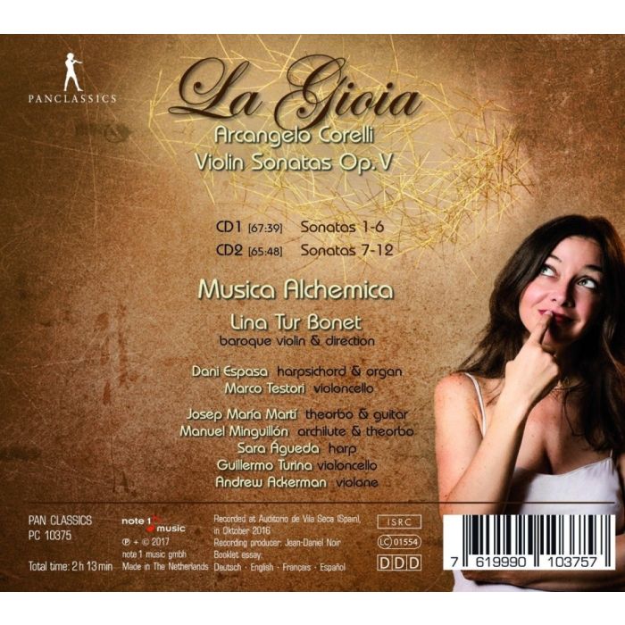 Corelli: La Gioia - Violin Sonatas Op. V - slide-1