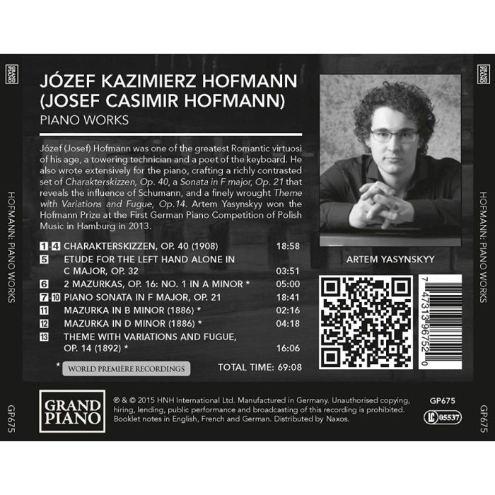Hofmann: Piano Works - slide-1