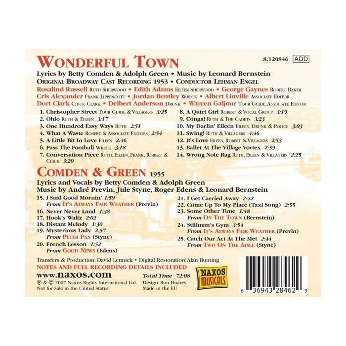 BERNSTEIN: Wonderful Town - slide-1