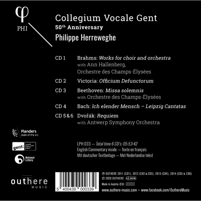Collegium Vocale Gent - 50th Anniversary - slide-1