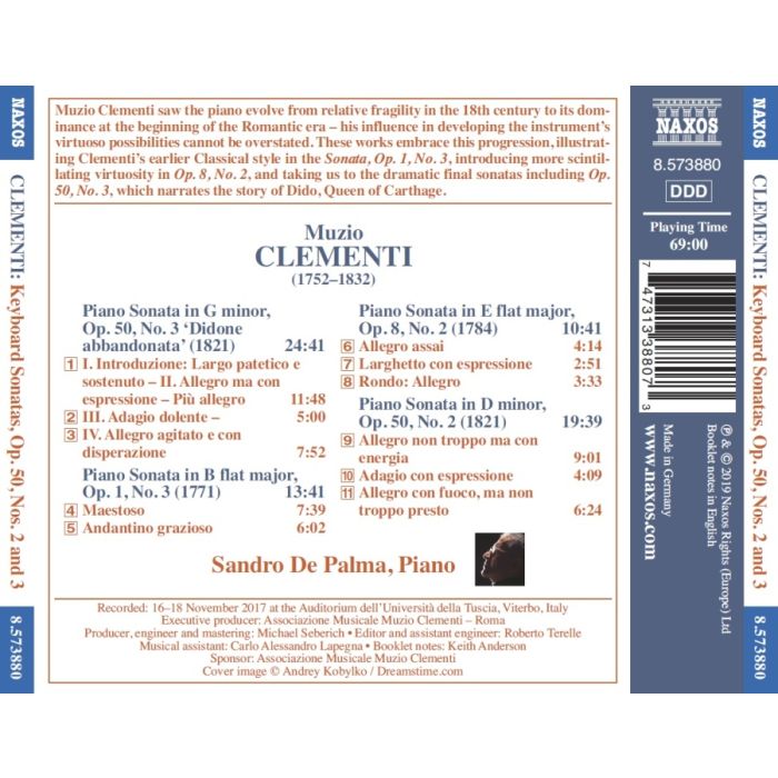 Clementi: Keyboard Sonatas - slide-1